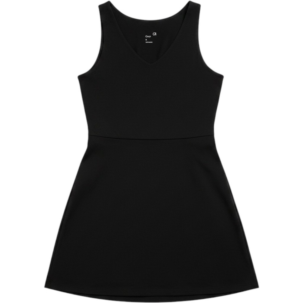 GapFit Black Athletic Dress Size Small Built-In Shorts Active Workout Athleisure